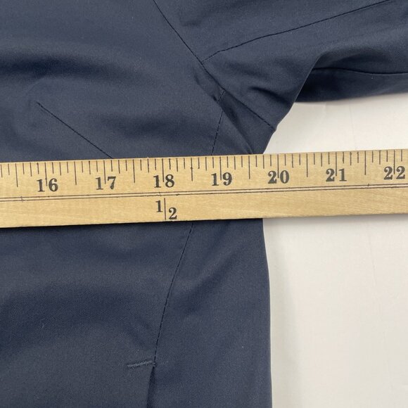 Jack Wolfskin Texapore Jacket Women’s M Shell Rain Full Zip Mesh Lined Navy - Picture 3 of 13